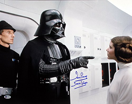 David Prowse Star Wars "Darth Vader" Authentic Signed 16X20 Photo BAS 9