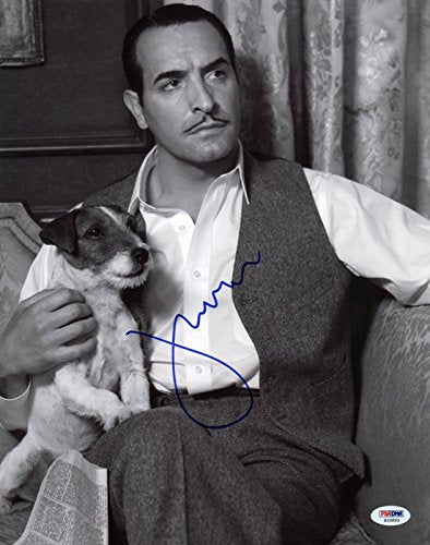 Jean Dujardin The Artist Signed Authentic 11X14 Photo PSA/DNA #S33693