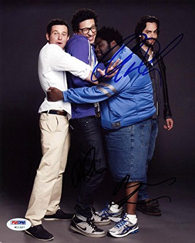 Undateable Cast (3) D'Elia, Glassman & Flynn Signed 8X10 Photo PSA/DNA #W11327