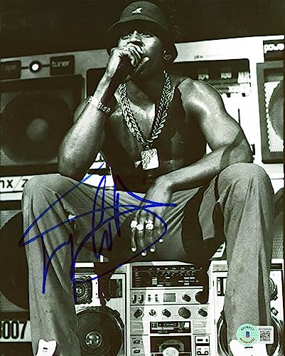 L.L. Cool J Authentic Signed 8x10 Black & White Photo Autographed BAS #BG90809