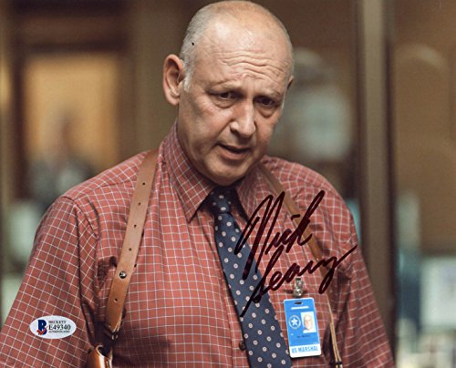 Nick Searcy Justified Authentic Signed 8x10 Photo Autographed BAS #E49340