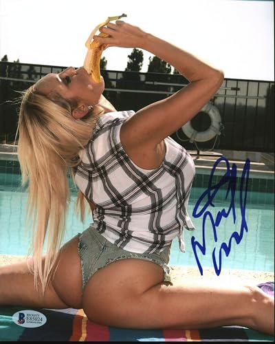 Mary Carey Adult Film Star Authentic Signed 8x10 Sexy Photo BAS #E85024