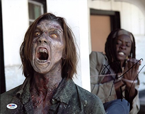 Danai Gurira The Walking Dead Signed Authentic 11X14 Photo PSA/DNA #Z57249