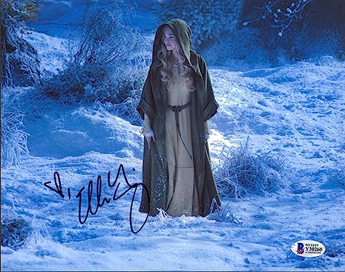 Elle Fanning Maleficent Authentic Signed 8x10 Photo Autographed BAS #Y30260