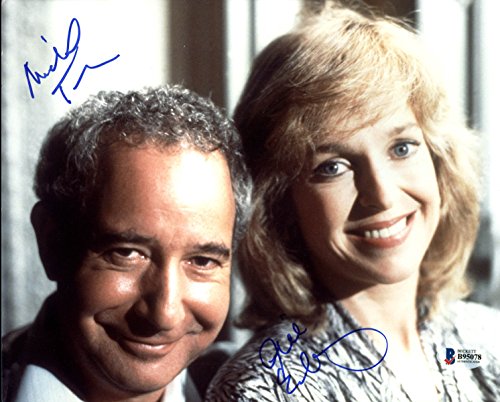 Michael Tucker & Jill Eikenberry LA Law Authentic Signed 8X10 Photo BAS #B95078