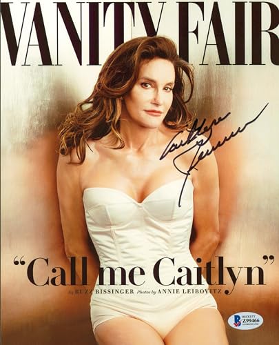 Caitlyn Jenner Vanity Fair Authentic Signed 8x10 Photo Autographed BAS #Z99466