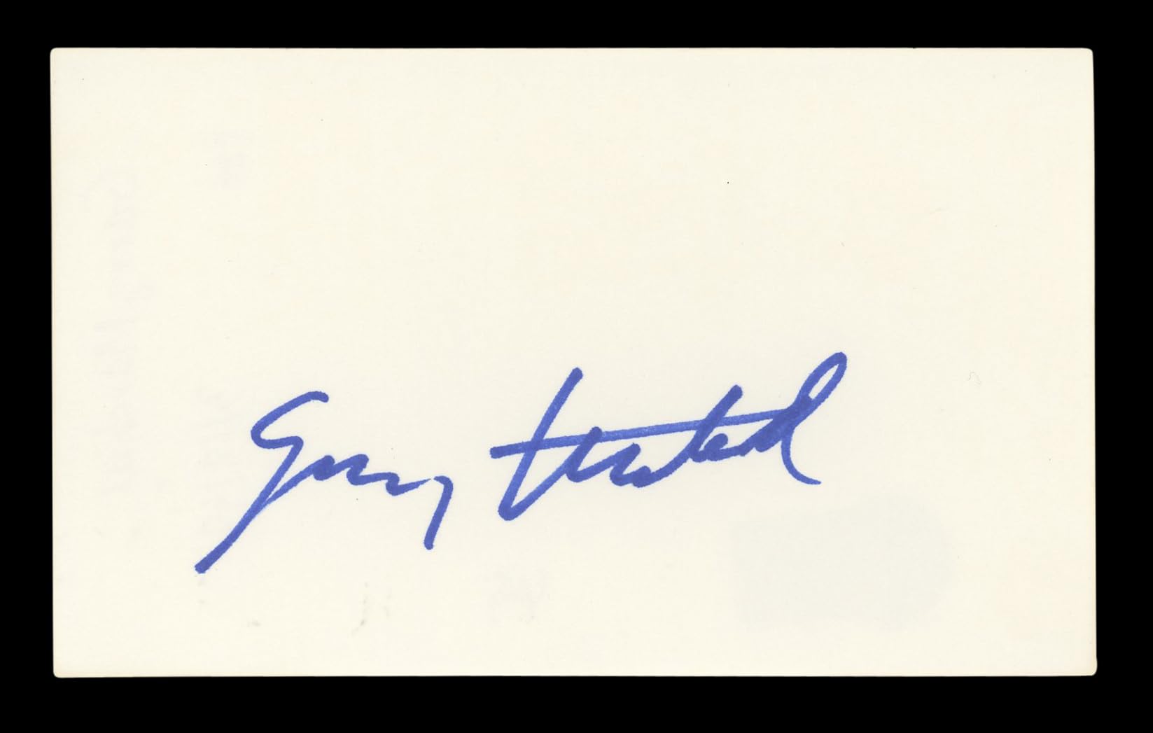 Garry Marshall The Princess Diaries Authentic Signed 3x5 Index Card BAS #BL96419