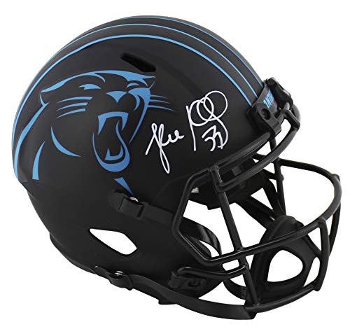 Panthers Luke Kuechly Signed Eclipse Full Size Speed Rep Helmet BAS Witnessed