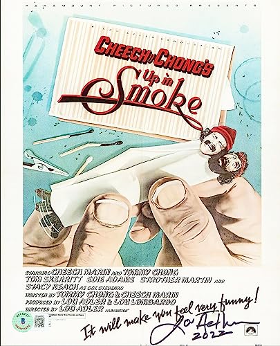 Lou Adler Cheech & Chong's Up In Smoke Authentic Signed 8x10 Photo BAS #BH44860