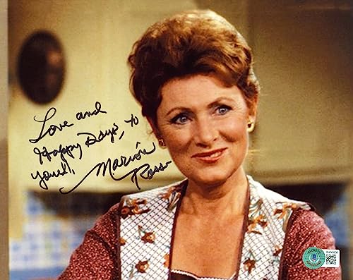 Marion Ross Happy Days "Love and Happy Days" Signed 8x10 Photo BAS #BH049836