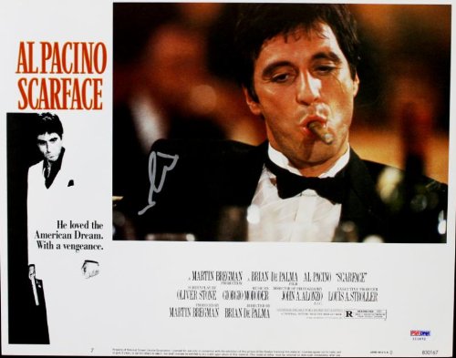 Al Pacino Scarface Signed Authentic 11X14 Photo Lobby Card PSA/DNA #I11872