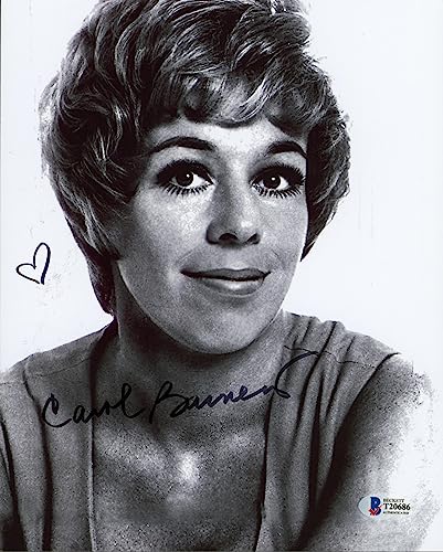 Carol Burnett Authentic Signed 8x10 Black & White Photo Autographed BAS #T20686