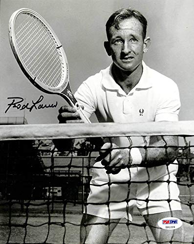 Rod Laver Tennis Authentic Signed 8x10 Photo Autographed PSA/DNA 4