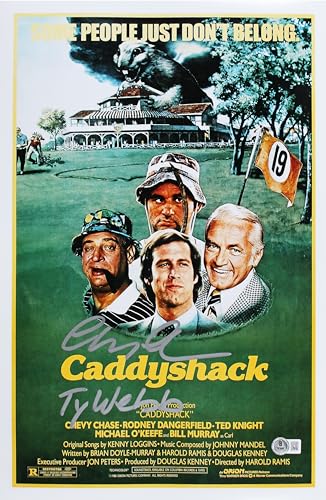 Chevy Chase Caddyshack "Ty Webb" Authentic Signed 12x18 Photo BAS #1W385988