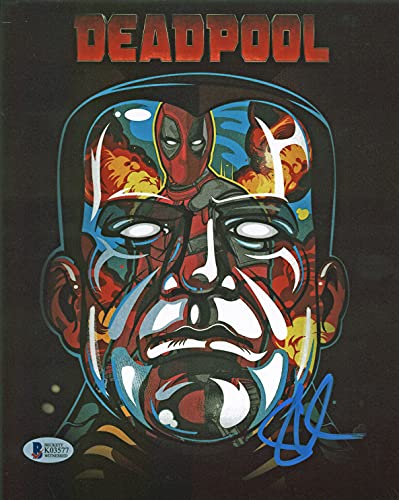 Stefan Kapicic Deadpool Signed 8x10 photo Autographed BAS Witnessed #K03577