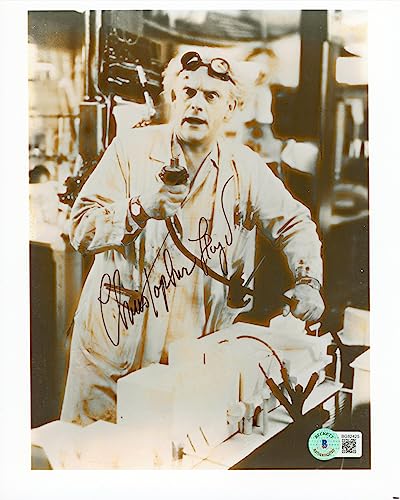 Christopher Lloyd Back To The Future Authentic Signed 8x10 Photo BAS #BG82425