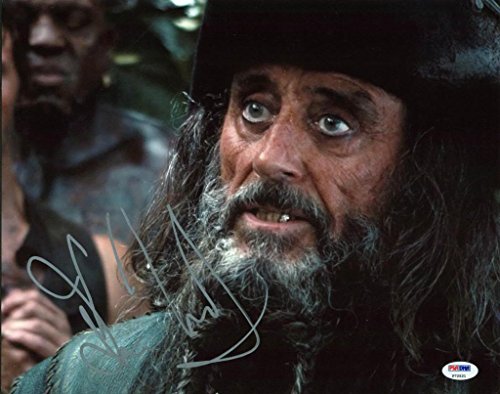 Ian Mcshane Pirates Signed Authentic 11X14 Photo Autographed PSA/DNA #P72521