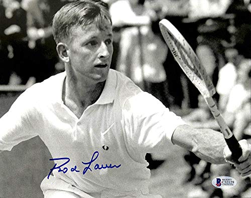 Rod Laver Tennis Authentic Signed 8x10 Photo Autographed BAS 2