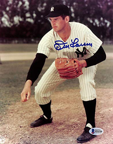 Yankees Don Larsen Authentic Signed 8x10 Photo Autographed BAS 2