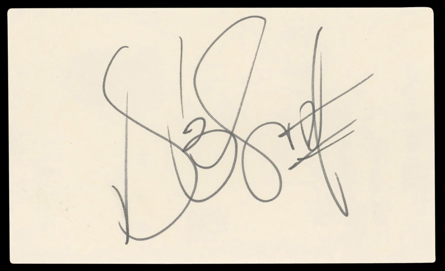 Al B. Sure Authentic Signed 3x5 Index Card Autographed BAS #BL96895