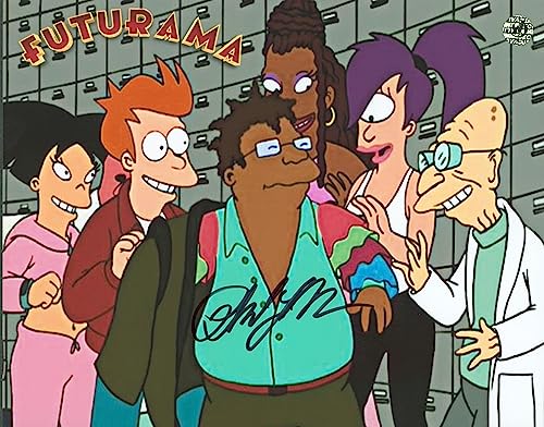 Phil LaMarr Futurama Authentic Signed 8x10 Photo Wizard World #025104