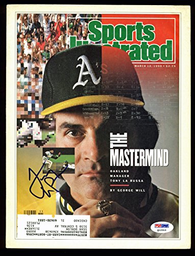 Athletics Tony La Russa Signed 1990 Sports Illustrated Magazine PSA/DNA #Q12310