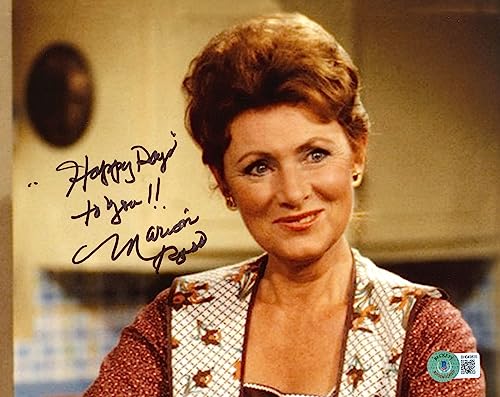 Marion Ross Happy Days "Happy Days to You!!" Signed 8x10 Photo BAS #BH049835