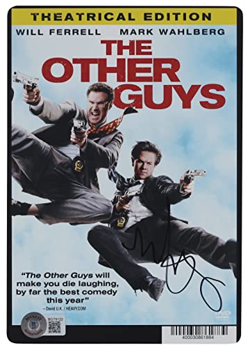 Mark Wahlberg The Other Guys Signed The Other Guys DVD Cover BAS #BG79122