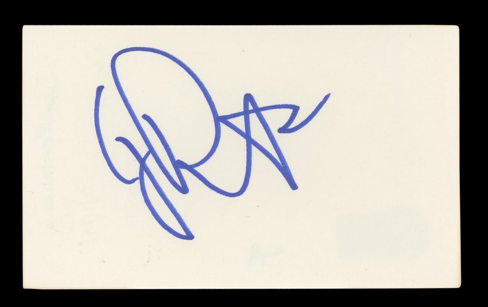 Joe Pantoliano The Sopranos Authentic Signed 3x5 Index Card BAS #BL96443