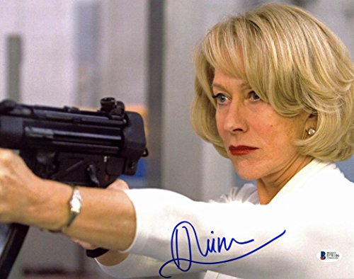 Helen Mirren Red Authentic Signed 11x14 Photo Autographed BAS #D78186