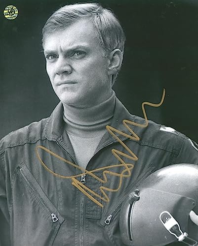Malcolm McDowell Aces High Authentic Signed 8x10 Photo Autographed Wizard World