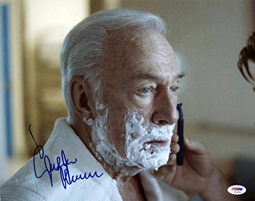 Christopher Plummer Last Station Signed Authentic 11X14 Photo PSA/DNA #S33696