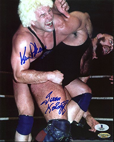 Ken Patera & Ivan Koloff WWE Wrestling Authentic Signed 8X10 Photo BAS #B04449