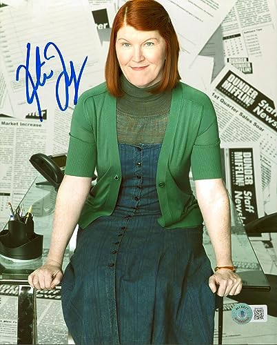 Kate Flannery The Office Authentic Signed 8x10 Photo Autographed BAS #BH01665