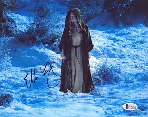 Elle Fanning Maleficent Authentic Signed 8x10 Photo Autographed BAS #Y30332