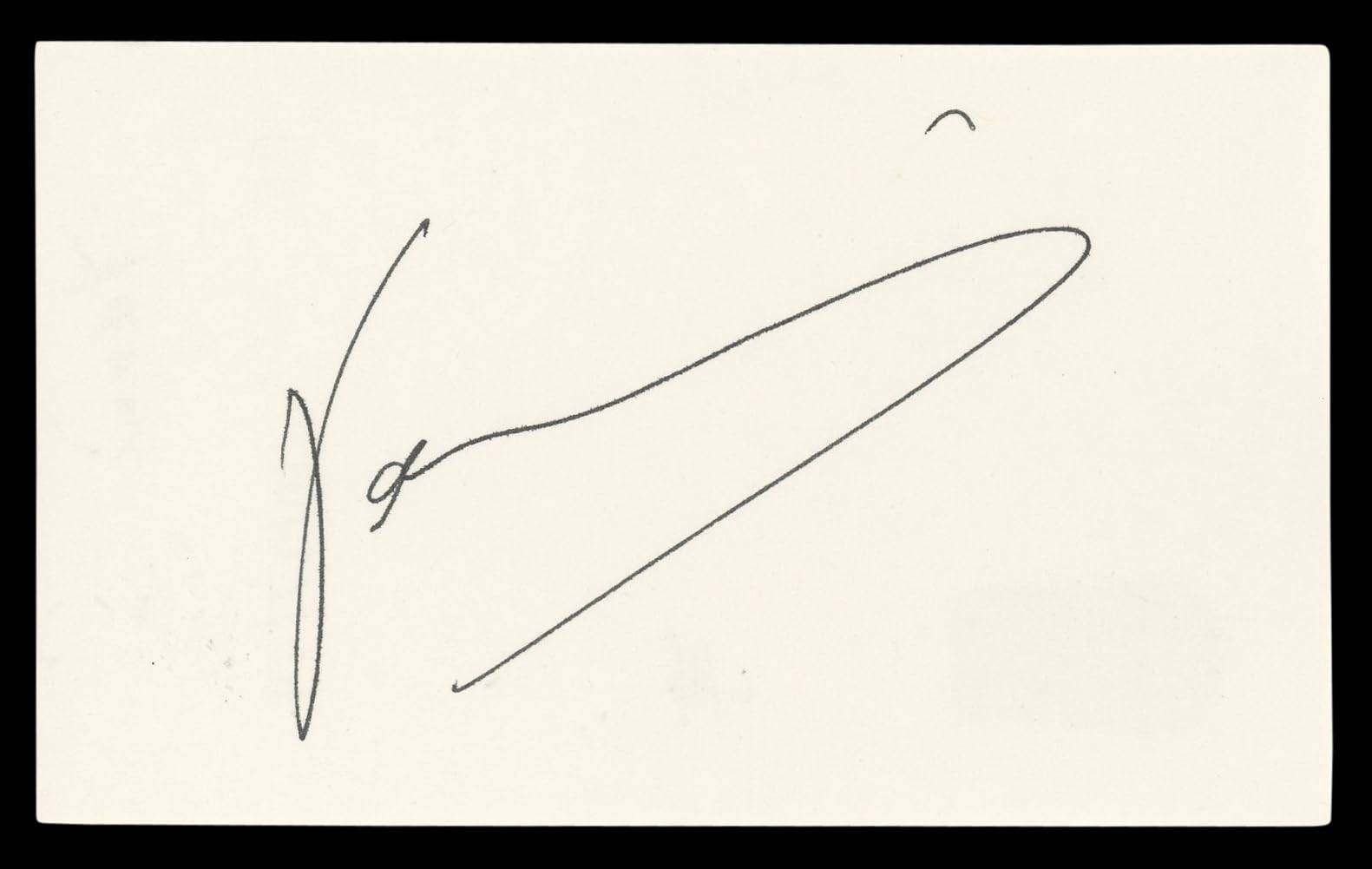 Yanni Musician Authentic Signed 3x5 Index Card Autographed BAS #BL98476