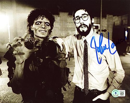 John Landis Thriller Authentic Signed 8x10 Photo Autographed BAS #BG90924