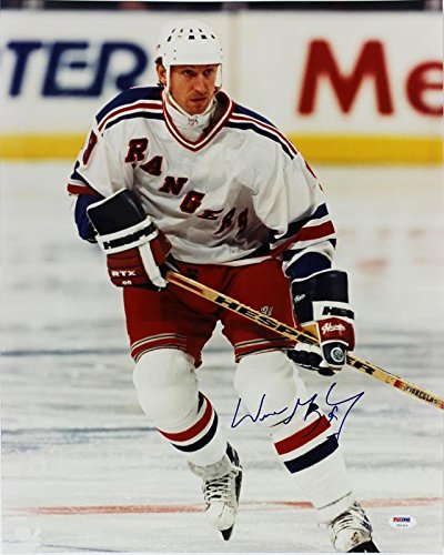 Rangers Wayne Gretzky Signed 16X20 Photo Auto Graded Perfect 10! PSA/DNA #U01316