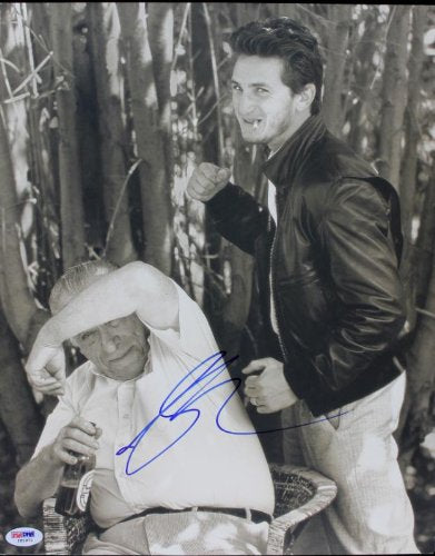 Sean Penn Authentic Signed 12X15 Herb Ritts Photo Autographed PSA/DNA #I81971