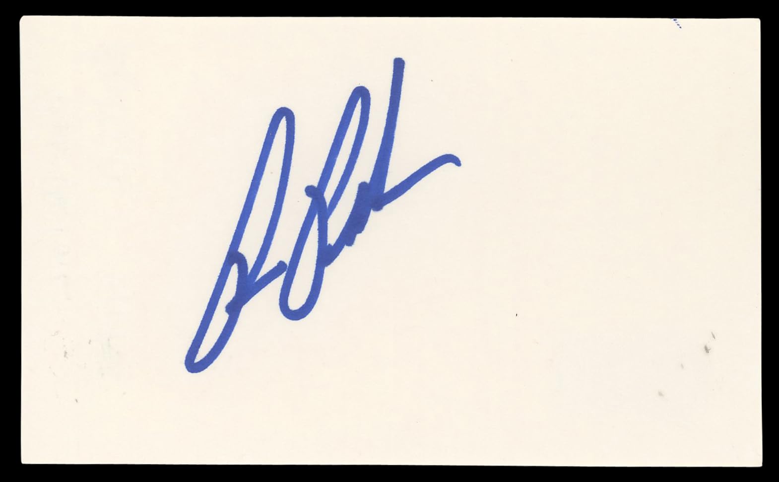 Ron Perlman Sons of Anarchy Authentic Signed 3x5 Index Card BAS #BN06516