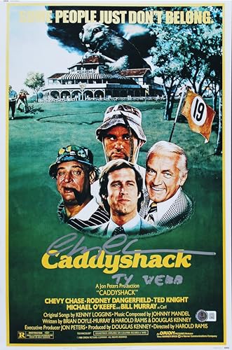 Chevy Chase Caddyshack "Ty Webb" Authentic Signed 12x18 Photo BAS #1W385991