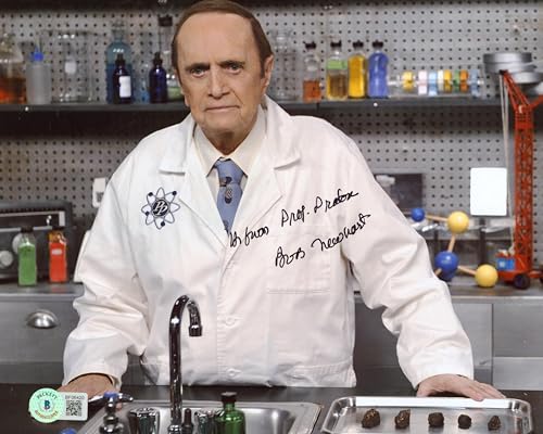 Bob Newhart Big Bang Theory "From Prof. Proton" Signed 8x10 Photo BAS #BF06420