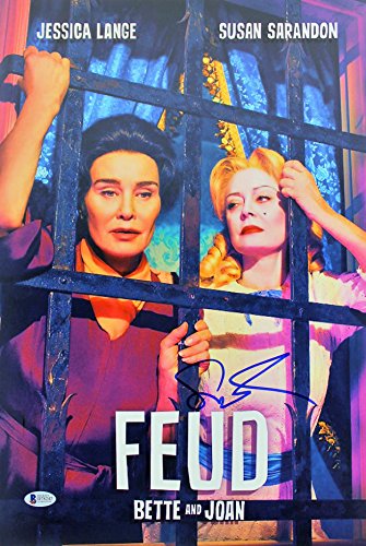 Susan Sarandon Feud Bette and Joan Authentic Signed 12x18 Photo BAS #D78247