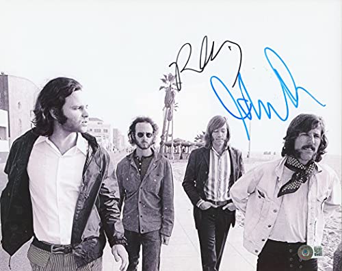 John Densmore & Robby Krieger The Doors Signed 11x14 Photo BAS #BB22920