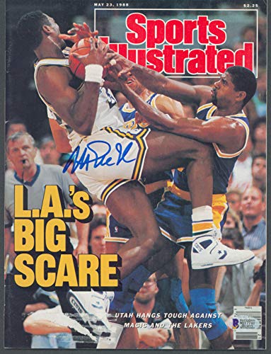 Lakers Magic Johnson Signed May 1988 Sports Illustrated Magazine BAS #MJ17741