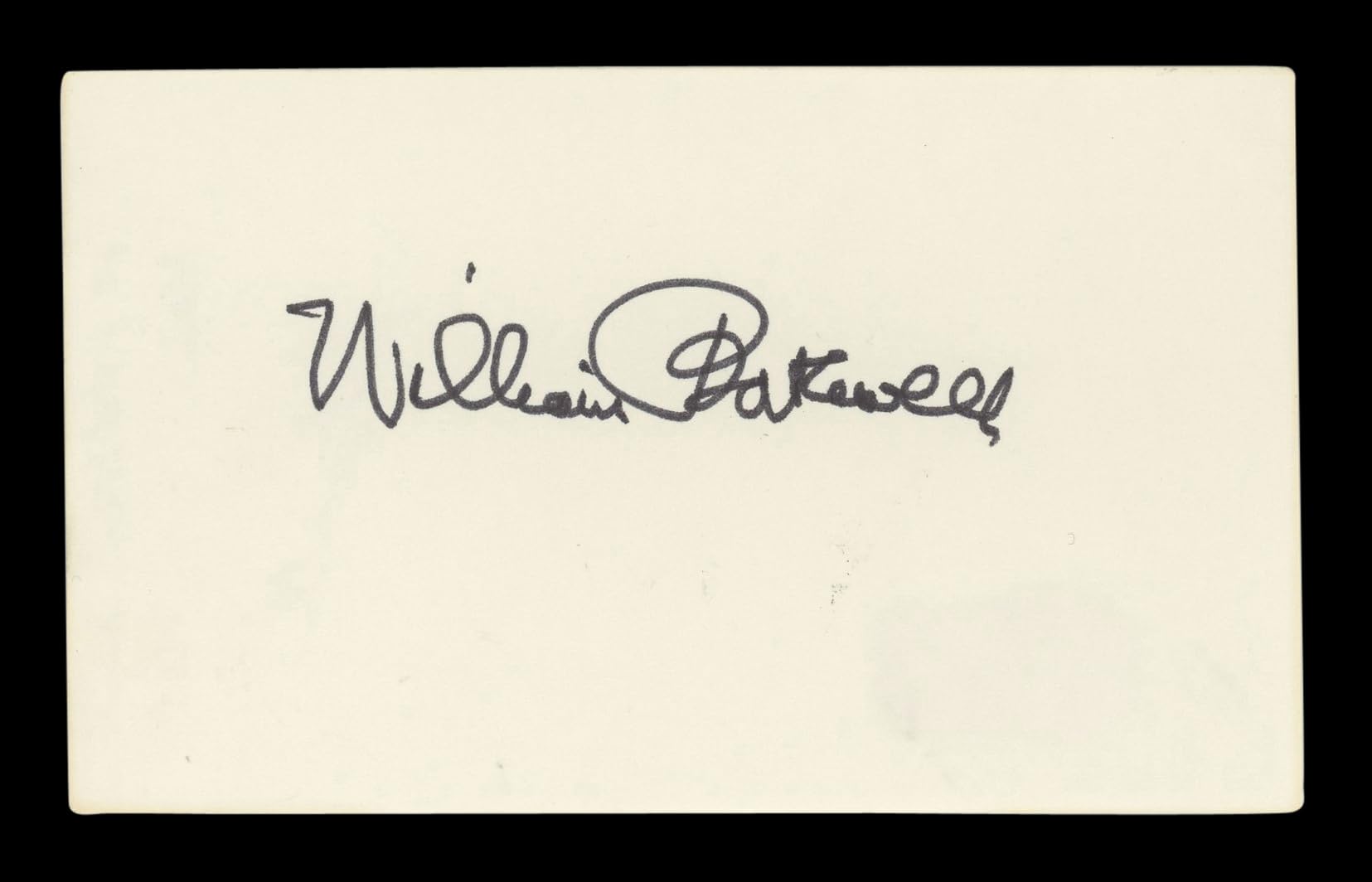 William Bakewell Quiet on the Western Front Signed 3x5 Index Card BAS #AD70349