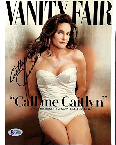 Caitlyn (Bruce) Jenner Vanity Fair Authentic Signed 8x10 Photo BAS #E35279