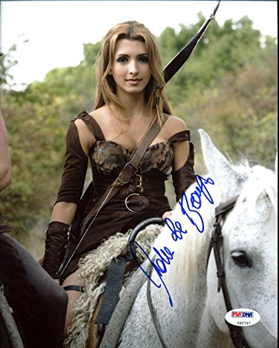 India de Beaufort Flaming Sword Of Fire Authentic Signed 8X10 Photo PSA #Z92737