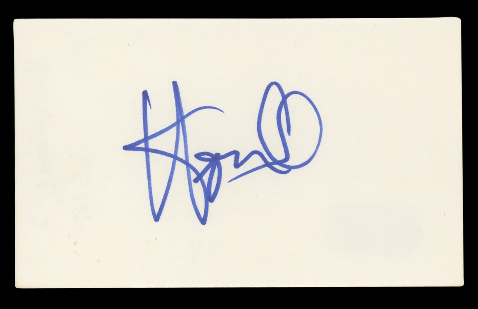Howie Mandel America's Got Talent Authentic Signed 3x5 Index Card BAS #BL96646