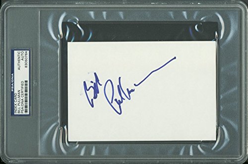 Bill Pullman Authentic Signed 4x6 Index Card Autographed PSA/DNA Slabbed 2